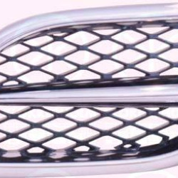 Radiator Grille, chrome/black, Left, 62310 9F525 (NISSAN), N62310 9F525 (NISSAN)