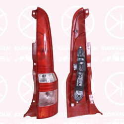 Tail Light Assembly, with bulb holder, Right, Housing Colour: red, 0000051705458 (FIAT), 51705458 (FIAT)