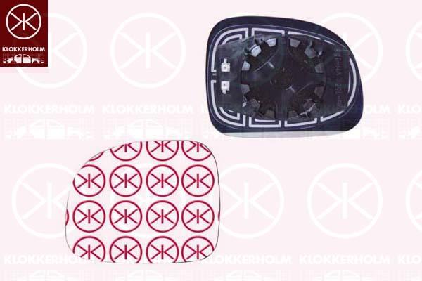 Mirror Glass, exterior mirror, Convex, Heatable, Right, 0000071775772 (FIAT), 71775772 (FIAT)