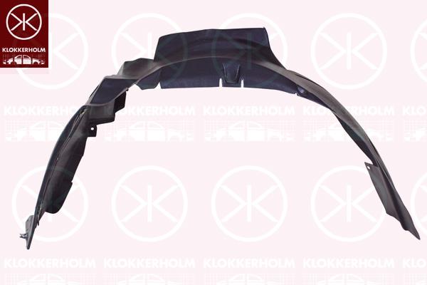 Liner, wheelhouse, Plastic, Right Front, 0000051965406 (FIAT), 0000052121787 (FIAT), 51846449 (FIAT), 51965406 (FIAT)