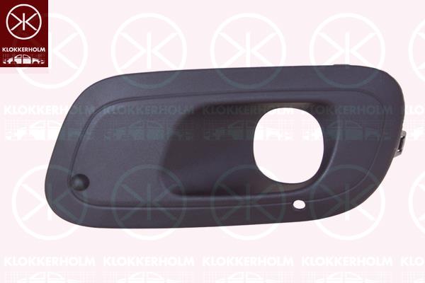 Ventilation Grilles, bumper, Left Front, with hole(s) for fog lights, 0000735537032 (FIAT), 735537032 (FIAT)