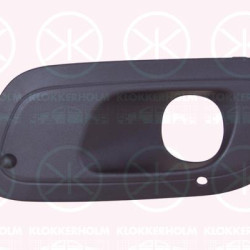 Ventilation Grilles, bumper, Left Front, with hole(s) for fog lights, 0000735537032 (FIAT), 735537032 (FIAT)