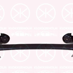 Axle Beam, with bush, Rear Axle, Torsion bars [number]: 1, for vehicles with standard suspension, Full Body Section, 1 540 260 (FORD), 1 582 721 (FORD), 1 639 578 (FORD), 51860404 (FIAT), 51860407 (FIAT), 0000051889561 (FIAT), 51889561 (FIAT), 1582721 (FORD), 50708887 (FIAT), 51857053 (FIAT), 51889557