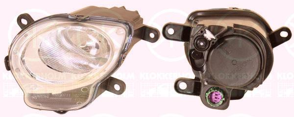 Spotlight, Right, H1, W21/5W, AL, 0000051786771 (FIAT), 51786771 (FIAT)