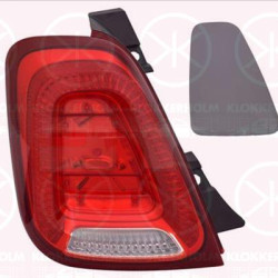 Tail Light Assembly, Left, without bulb holder, 0000052007427 (FIAT), 52007427 (FIAT)