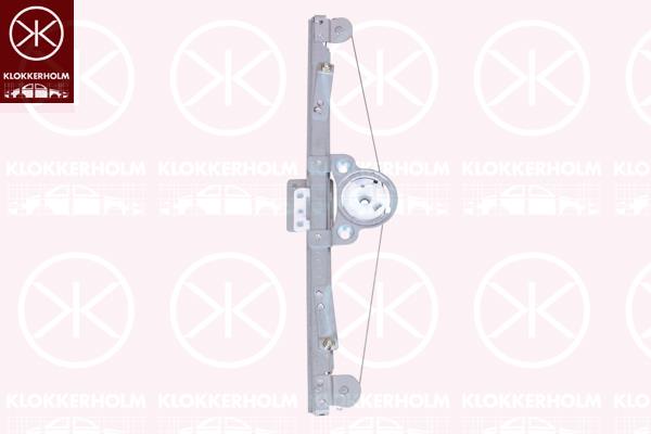 Window Regulator, Electric, Right, 0000051785413 (FIAT), 51785413 (FIAT)