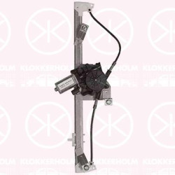 Window Regulator, with electric motor, Electric, Right Front, 0000051892567 (FIAT), 0000051957503 (FIAT), 0000051980517 (FIAT), 51957503 (FIAT), 51980513 (FIAT)