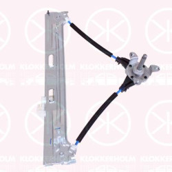 Window Regulator, 5-drs, Manual, Right Rear, 51884235 (FIAT)