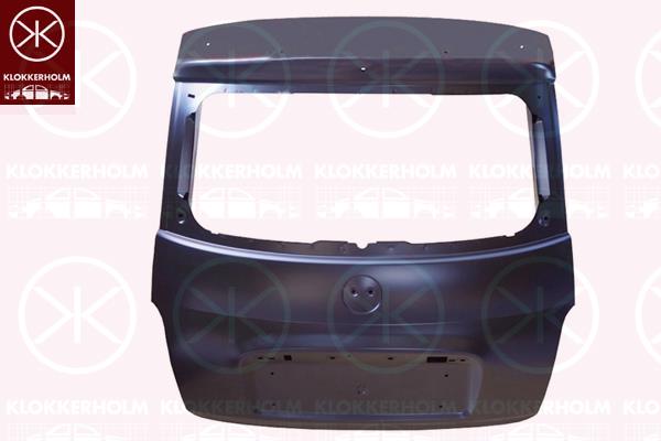 Boot-/Cargo Area Hatch, for vehicles with spoiler, Full Body Section, 0000052056198 (FIAT), 51802828 (FIAT), 52026214 (FIAT)