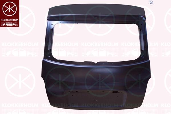 Boot-/Cargo Area Hatch, for vehicles without spoiler, Full Body Section, 0000052056197 (FIAT), 51783706 (FIAT), 52026213 (FIAT)