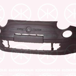 Bumper, w/primer, Partial primed, Front, without holes for trim/protective strip, 0000071777626 (FIAT), 0000735456792 (FIAT), 71777626 (FIAT), 735456792 (FIAT)