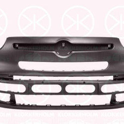 Bumper, w/primer, Front, 0000071777654 (FIAT), 0000735564665 (FIAT), 71777654 (FIAT), 735564665 (FIAT)