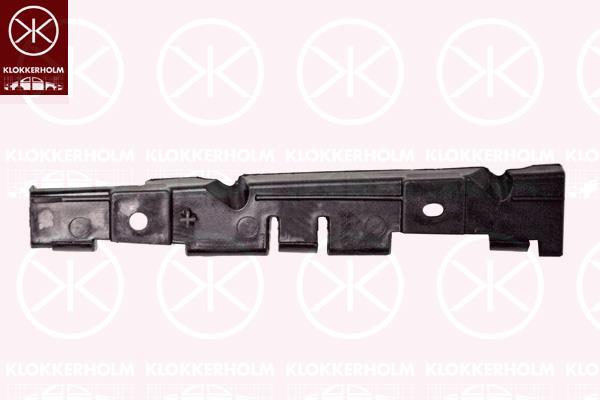 Mounting Bracket, bumper, Plastic, Left Front, 0000051918619 (FIAT), 0000052046538 (FIAT), 0000052054127 (FIAT), 51786777 (FIAT)