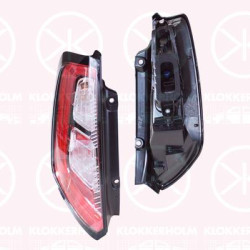 Tail Light Assembly, with bulb holder, Right, LED, Frame Colour: black, AL, 0000051854689 (FIAT), 0000051888060 (FIAT), 51854689 (FIAT), 51927094 (FIAT)