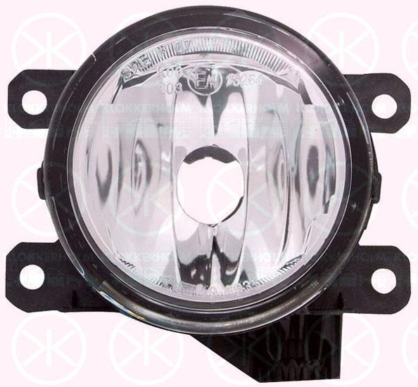 Front Fog Light, H11, Front, without bulb holder, 0000051858824 (FIAT), 51858824 (FIAT), 96 709 552 80 (PEUGEOT), 96 709 552 80 (CITROEN)