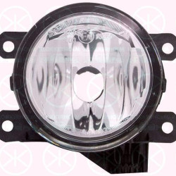 Front Fog Light, H11, Front, without bulb holder, 0000051858824 (FIAT), 51858824 (FIAT), 96 709 552 80 (PEUGEOT), 96 709 552 80 (CITROEN)