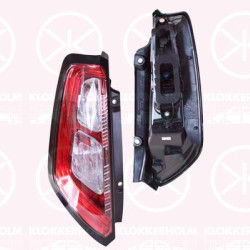 Tail Light Assembly, with bulb holder, Left, LED, Frame Colour: red, AL, 0000051888061 (FIAT), 0000051901097 (FIAT), 0000051927097 (FIAT), 51849738 (FIAT), 51895399 (FIAT), 51913736 (FIAT), 51927097 (FIAT)