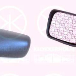 Exterior Mirror, 3-drs, Control: cable pull, Plan, Left, 0000005894413 (FIAT), 0000005895314 (FIAT), 5894413 (FIAT)