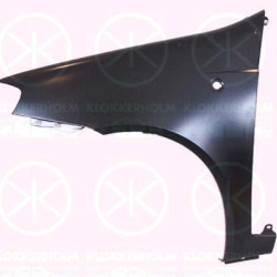 Wing, Left Front, with hole for direction indicator, 0000046849395 (FIAT), 46849395 (FIAT)