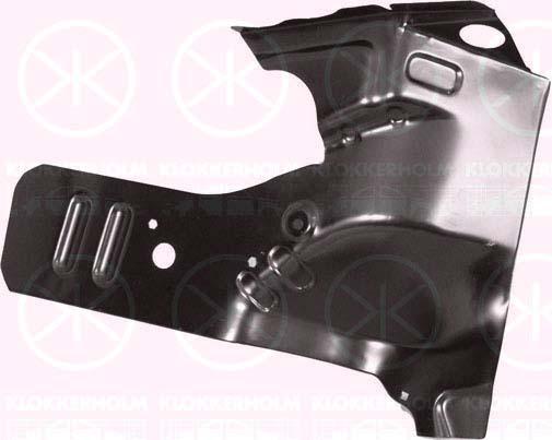 Inner Wing Panel, Full Body Section, Left Front, Front Section, 7733234 (FIAT), 0000007733234 (FIAT), 0000046518267 (FIAT), 46518267 (FIAT), 51708572 (FIAT)