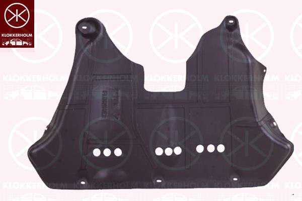 Engine Cover, Lower Section, 0000046531244 (FIAT), 0000051703001 (FIAT), 0000051887806 (FIAT), 46531244 (FIAT), 51703001 (FIAT), 51887806 (FIAT)