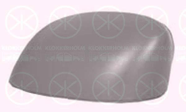 Housing, exterior mirror, w/primer, Left, 0000735417229 (FIAT), 0000735534450 (FIAT), 735417229 (FIAT), 735534450 (FIAT)