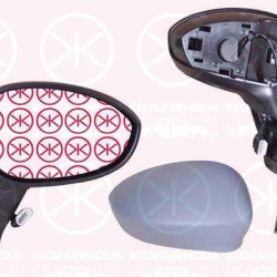 Exterior Mirror, w/primer, with thermo sensor, for electric mirror adjustment, Convex, Heatable, Right, Number of pins: 7, 0000735539384 (FIAT), 0000735596883 (FIAT), 0000735410430 (FIAT), 0000735452830 (FIAT), 0000735465558 (FIAT), 735539384 (FIAT), 0000735534451 (FIAT), 735410430 (FIAT), 735465558 (FIAT), 735474648 (FIAT), 735534451 (FIAT)