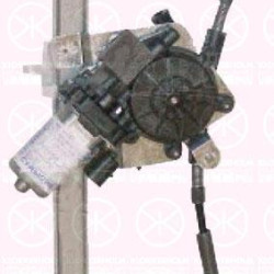 Window Regulator, 2/4-drs, with electric motor, without comfort function, Electric, Left Front, 0000051765575 (FIAT), 0000051786729 (FIAT), 0000051895385 (FIAT), 0000051899291 (FIAT), 0000052055487 (FIAT), 51765575 (FIAT), 51786729 (FIAT), 51899291 (FIAT)