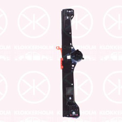 Window Regulator, 2/4-drs, without electric motor, Electric, Left Front, 0000051899291 (FIAT), 0000052055487 (FIAT), 51899291 (FIAT), 0000051723318 (FIAT), 51723318 (FIAT)