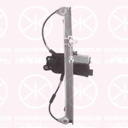 Window Regulator, with electric motor, with comfort function, Electric, Left Front, 0000051899291 (FIAT), 0000052055487 (FIAT), 51899291 (FIAT), 0000051723318 (FIAT), 51723318 (FIAT)