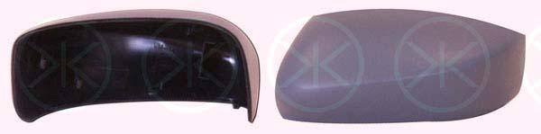 Housing, exterior mirror, w/primer, Left, 0000735311424 (FIAT), 735311424 (FIAT)