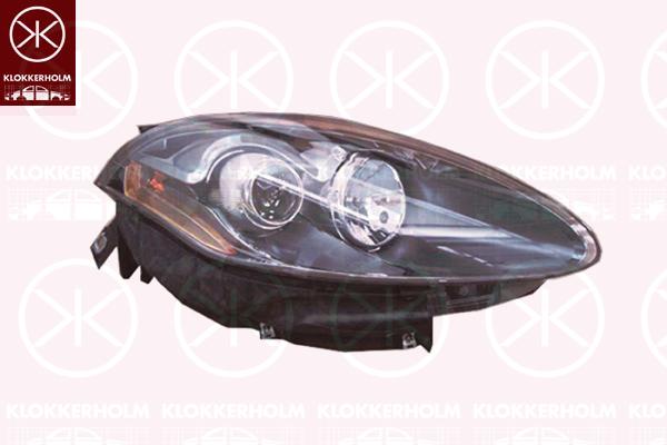 Headlight, H1/H1, with motor for headlamp levelling, AL, Right, Illuminance [lx]: 20, 0000051816980 (FIAT), 51816980 (FIAT)