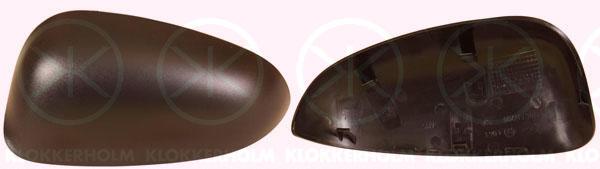 Housing, exterior mirror, black, Right, 0000735441460 (FIAT), 0000735597919 (FIAT), 735441460 (FIAT), 0000735403812 (FIAT), 735403812 (FIAT)