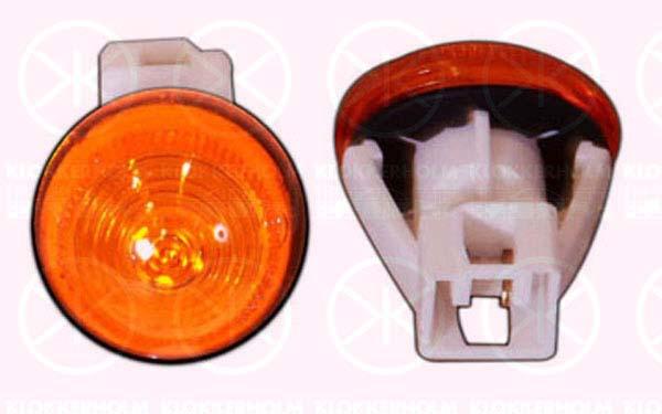 Direction Indicator, with bulb holder, yellow, lateral installation, 0000046511360 (FIAT), 46511360 (FIAT)