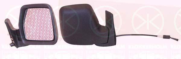 Exterior Mirror, Control: cable pull, Convex, Right, 0009790417589 (FIAT), 1484826899 (FIAT), 8148 NK (CITROEN), 8148 NV (CITROEN), 8148NK (CITROEN), 8148NV (CITROEN), 8153 HF (CITROEN), 9790417589 (FIAT)