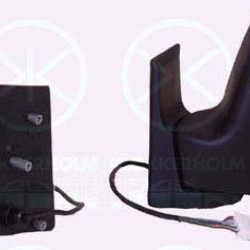 Exterior Mirror, for electric mirror adjustment, Convex, Heatable, Left, 0001484829899 (FIAT), 1484829089 (FIAT), 1484829899 (FIAT), 8148 WL (PEUGEOT)