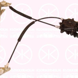 Window Regulator, without electric motor, Electric, Left Rear, 0001470066080 (FIAT), 1470066080 (FIAT), 9223 34 (PEUGEOT), 9223 34 (DS), 9223 34 (CITROEN)