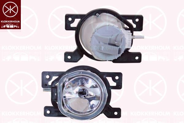 Front Fog Light, H1, Left Front, AL, 0000051814483 (FIAT), 51814483 (FIAT)