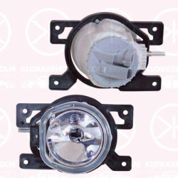 Front Fog Light, H1, Left Front, AL, 0000051814483 (FIAT), 51814483 (FIAT)