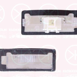 Licence Plate Light, 0000051810675 (FIAT), 1224007 (OPEL), 51810675 (FIAT), 95509600 (OPEL)