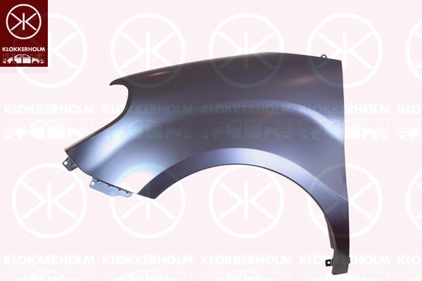 Wing, Left Front, without hole for direction indicator, 51973882 (FIAT)