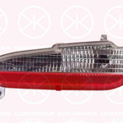 Reverse Light, Right, without bulb holder, white/red, 0000051854694 (FIAT), 51854694 (FIAT)