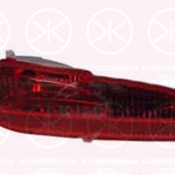 Rear Fog Light, red, Left, 0000051854698 (FIAT), 51854698 (FIAT)