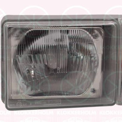 Headlight, Right, Illuminance [lx]: 17.5, H4, R2 (Bilux), for vehicles without headlight levelling, Indicator Colour: white, 0000007570889 (FIAT), 0000046421732 (FIAT), 7570889 (FIAT)