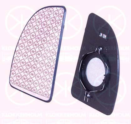 Mirror Glass, exterior mirror, Convex, Heatable, Left, 0000071716702 (FIAT), 71716702 (FIAT), 8151ET (PEUGEOT), 8151ET (CITROEN)