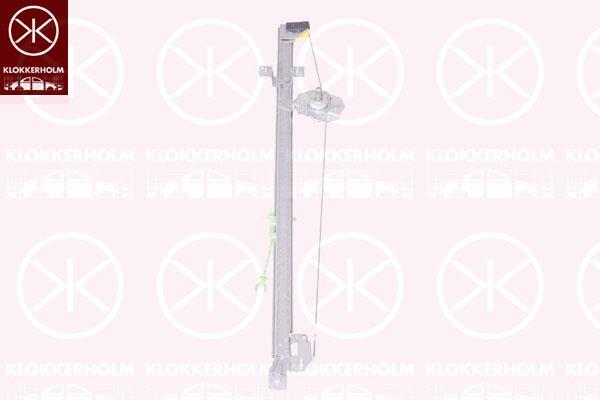 Window Regulator, Manual, Right, 0001311035080 (FIAT), 0001320337080 (FIAT), 1311035080 (FIAT), 1320337080 (FIAT), 9221 F1 (PEUGEOT), 9221 F1 (DS), 9221 F1 (CITROEN)