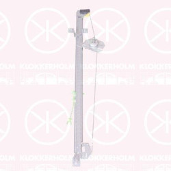 Window Regulator, Manual, Right, 0001311035080 (FIAT), 0001320337080 (FIAT), 1311035080 (FIAT), 1320337080 (FIAT), 9221 F1 (PEUGEOT), 9221 F1 (DS), 9221 F1 (CITROEN)