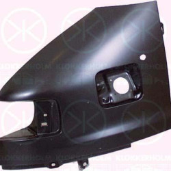 Wing, Right Front, with hole for direction indicator, 0000007841 E8 (FIAT), 0001302269080 (FIAT), 1302269080 (FIAT), 7841 E8 (PEUGEOT), 7841 E8 (FIAT)