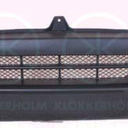 Bumper, Front, black, 0000735383178 (FIAT), 735383178 (FIAT), 7401 AY (PEUGEOT), 7401 AY (DS), 7401 AY (CITROEN)