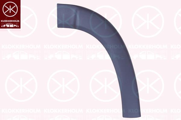 Trim/Protection Strip, door, dark grey, Left Front, Front Section, 0000735422832 (FIAT), 0000735646207 (FIAT), 1617347480 (PEUGEOT), 1617347480 (CITROEN), 735422832 (FIAT), 8545 FG (PEUGEOT), 8545 FG (CITROEN)